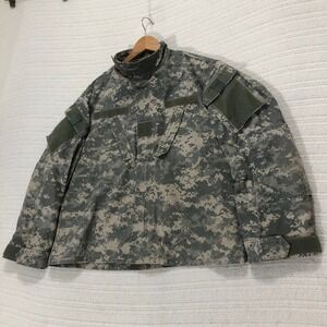 Army Combat Uniform‎ Jacket Military Digital Camo Coat Tactical Large Short